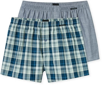 Schiesser 2-Pack Multipack Boxershorts Webware Karo mehrfarbig (182428-920) Schiesser 2-Pack Multipack Boxershorts Webware Karo mehrfarbig (182428-920)