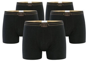CR7 Cristiano Ronaldo Retro Boxer Basic Organic 5-St schwarz