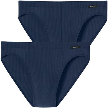 Schiesser Herren Slip blau navy 182175
