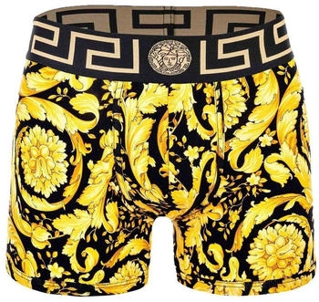 Versace Boxer Herren Long Boxer TOPEKA Stretch-Cotton schwarz gold