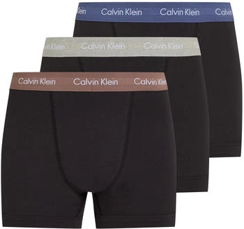 Calvin Klein 3-Pack Shorts - Cotton Stretch (U2662G) iris/grey heat/dusty tan wbs