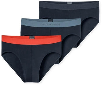 Schiesser Rio-Slips 3-Pack Organic Cotton mehrfarbig 95/5 (180193-920)