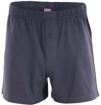 Living Crafts Bio-Herren-Boxershorts 'Ben' dunkelblau