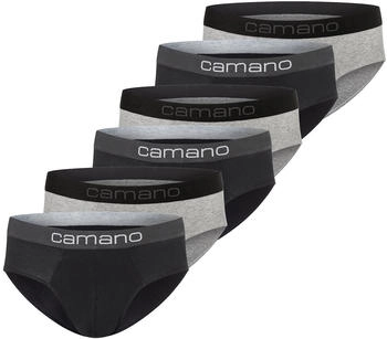Camano Slip 6er Pack schwarz mix
