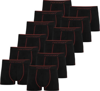 Normani Boxershorts rot schwarz
