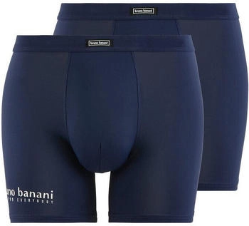 Bruno Banani Langer Boxer ALL DAY 2er Pack blau marine