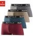Buffalo Boxershorts ecru grau petrol bordeaux schwarz