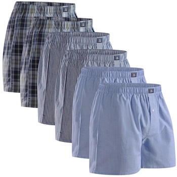 Danish Endurance Organic Woven Boxers blau
