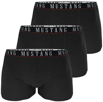 MUSTANG Boxershort Retropants 3er-Pack schwarz