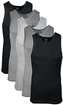 Gildan A-Shirt Tanks Multipack G1104 schwarz sport grau anthrazit 5er-Pack