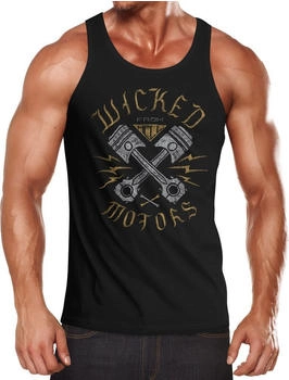 Neverless Tank Top Motorrad Biker Racing Wicked Motors