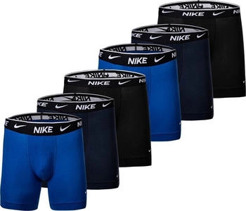 Nike Boxershort 6er Pack figurbetont blau bunt