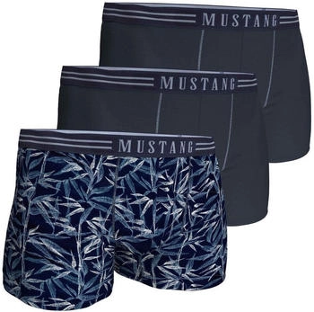 MUSTANG Boxershorts Retropants 3er-Pack navy bambus