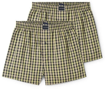 Tom Tailor Mittellange Boxershorts aus Baumwolle im 2er-Pack green allover (75201_U335) Tom Tailor Mittellange Boxershorts aus Baumwolle im 2er-Pack green allover (75201_U335)