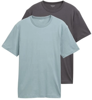 Tom Tailor Basic T-Shirts im 2er-Pack grey mint (1047043_27475) Tom Tailor Basic T-Shirts im 2er-Pack grey mint (1047043_27475)