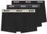 Dreier-Pack eng anliegende Boxershorts aus Stretch-Baumwolle mit kurzem Bein und Logos am Bund - Style Trunk 3P Power 50531684 Gemustert