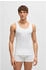 Hugo Boss Dreier-Pack Tanktops aus Baumwolle mit Logo-Stickerei - Style TankTop3P RibClassic 50542132 Weiß
