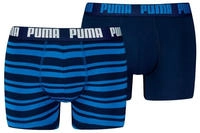 PUMA Boxershorts "PUMA MEN EVERYDAY PLACED LOGO BOXERS" 2er Pack, mit Logo Webbund