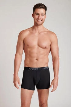 Jockey Chafe Proof Pouch Trunk 2er Pack schwarz