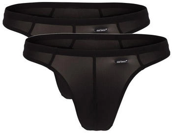 Olaf Benz String 2er Pack RED0965 schwarz