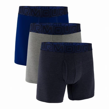 Under Armour PERF COTTON Herren-Boxershorts blau schwarz