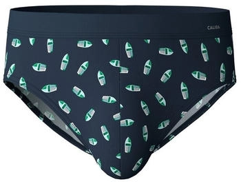 Calida Elastisches Baumwollgemisch pond green
