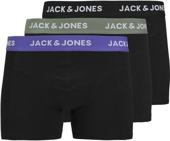 Jack & Jones Retro Short Pant 3er Pack Rob Solid schwarz