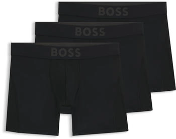 Hugo Boss 3er-Set Mikrofaser-Boxershorts schwarz