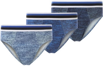 Babista 3er Pack Slip blau schwarz