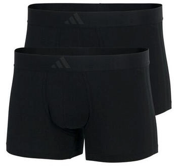 Adidas Active Flex Cotton Stripes Trunk 2er Pack 000-schwarz