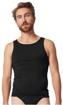 Huber Achselshirt Unterhemd schwarz 0670
