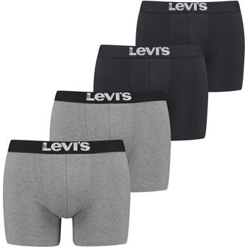 Levi's SOLID BASIC BRIEF 4P Boxershorts schwarz