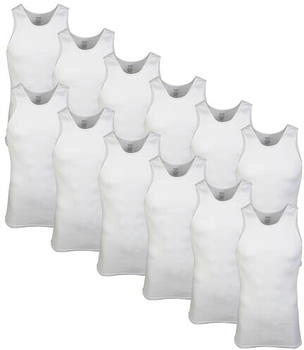 Gildan A-Shirt Tanks Weiß 12er-Pack G1104
