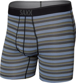 Saxx Quest Boxer Brief Solar Stripe Twilight Fitness Unterwäsche