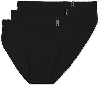 Cito Slip MicroModal 3er-Pack blau schwarz grau rot
