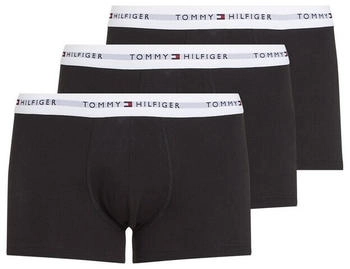 Tommy Hilfiger 3P WB Trunks wei&szlig; schwarz Baumwolle