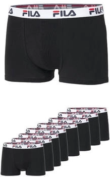 Fila Boxershorts 8er Pack schwarz