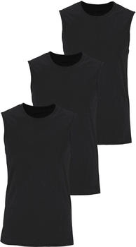 H.I.S Jeans Muscleshirt 3er-Pack schwarz