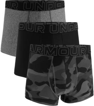 Under Armour Performance Tech 3er-Pack Boxershorts print einfarbig