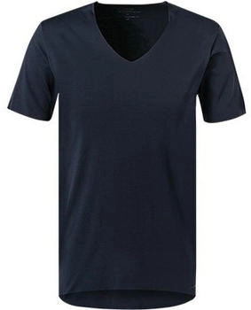 Calida T-Shirt blau schwarz Viskose Modal