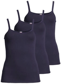 Conta Unterhemd 3er Pack feinripp marine