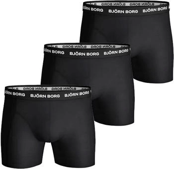 Björn Borg Boxershorts 3er-Pack schwarz