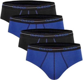 Sloggi Slip blau schwarz weiß