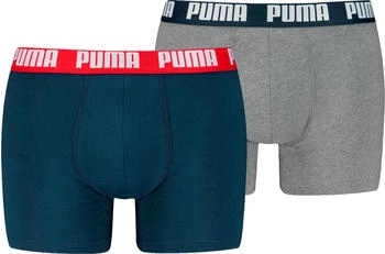 Puma 2-Pack Men Everday Basic Boxers (701226387) navy/grey melange