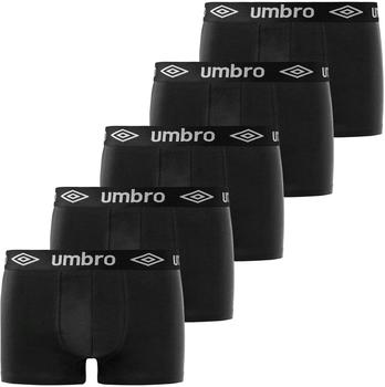 Umbro Boxershorts 5er pack schwarz weiß