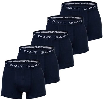 GANT Boxershorts Fünferpack blau dunkelblau