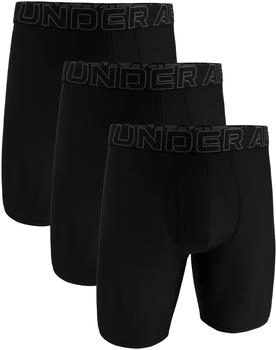 Under Armour Boxer Shorts Perf Tech Mesh Solid 9in 3Pack schwarz