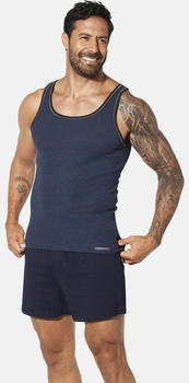 Jan Vanderstorm 2er Pack Unterhemd blau