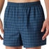 Schiesser Boxershorts 2er-Pack Webware Karo blau - Boxershorts Multipack (182428-911)