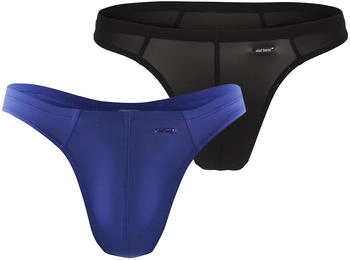 Olaf Benz String 'RED0965' blau schwarz